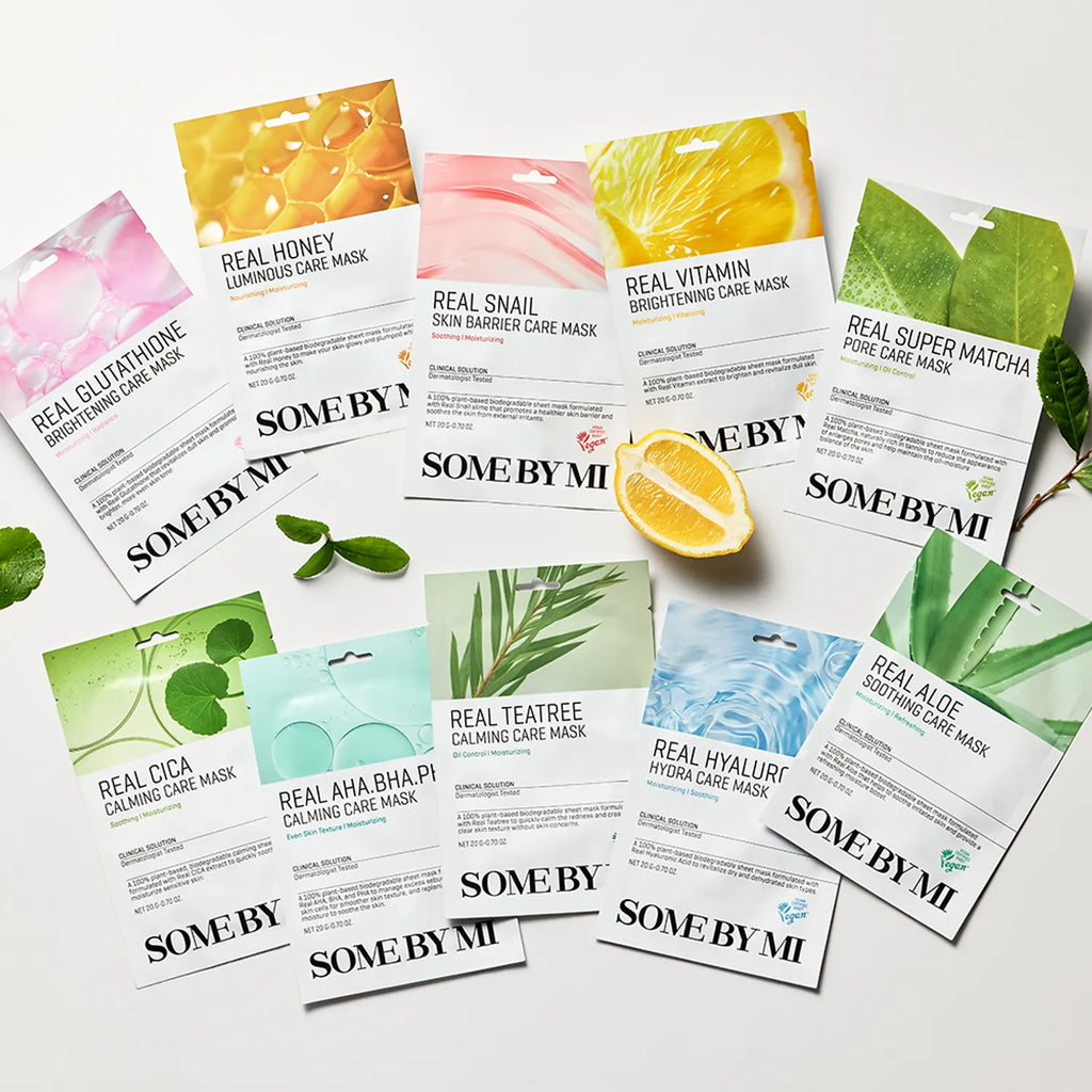 SOME BY MI Real AHA-BHA-PHA Calming Care Mask Sheet 1P