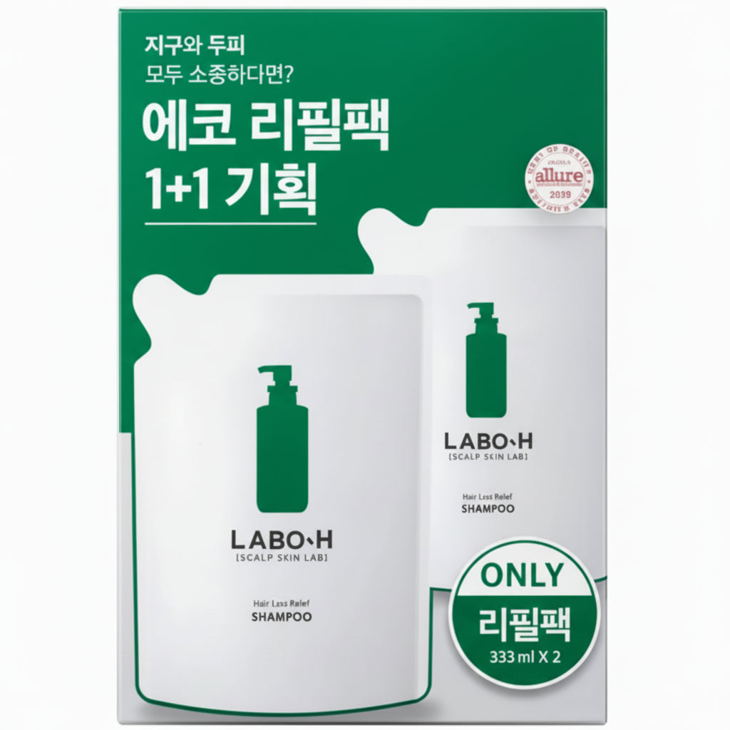 LABO-H Scalp Strengthening Shampoo Refill 333mL*2