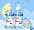 WELLAGE Real Hyaluronic Blue 100 Ampoule 75ml Double Pack (+Cream 20ml+PVC Pouch)
