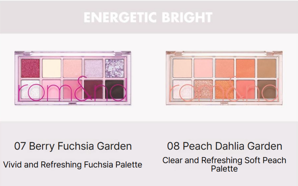 rom&nd Better Than Palette (11 Options)