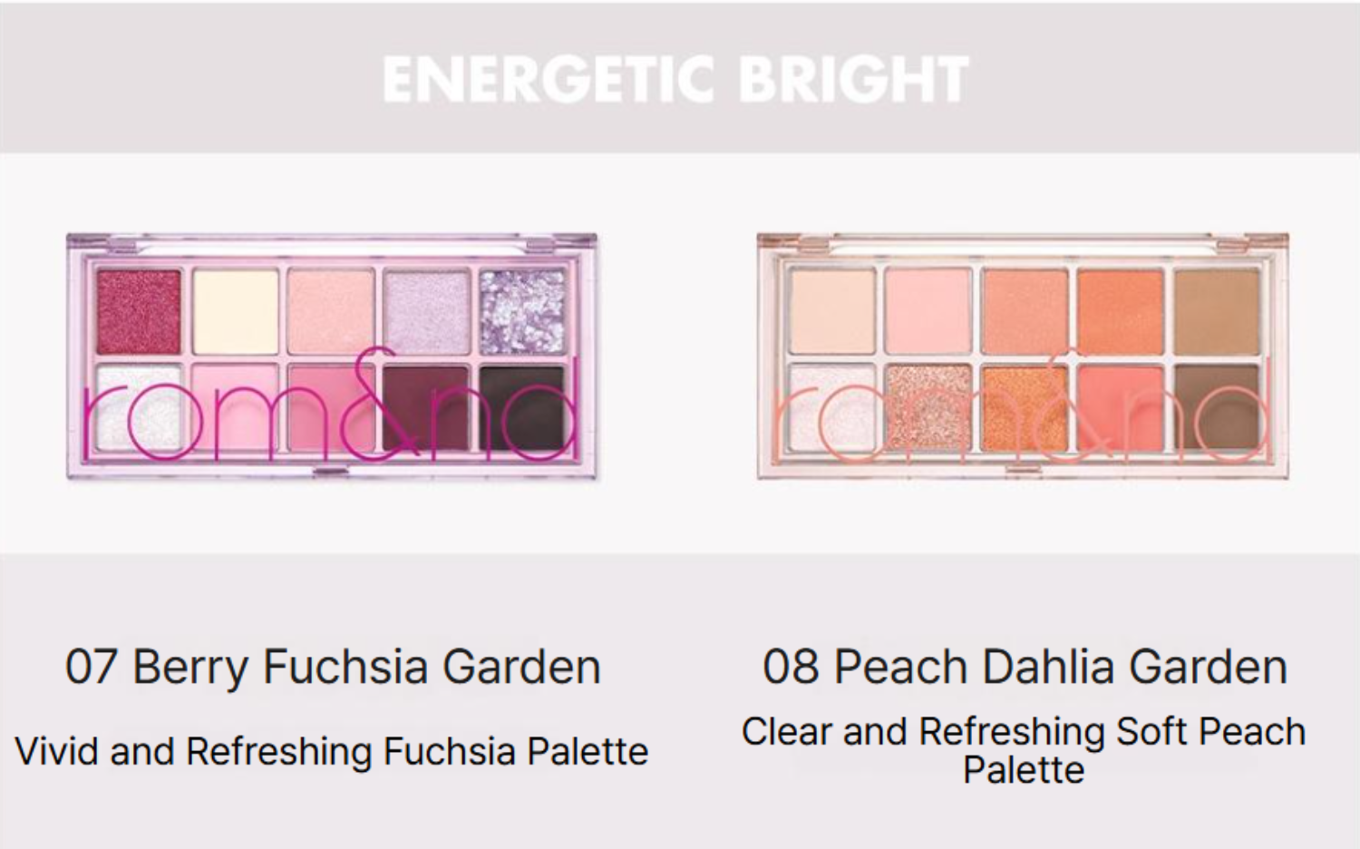 rom&nd Better Than Palette (11 Options)