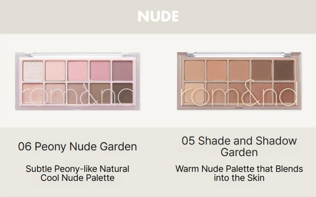 rom&nd Better Than Palette (11 Options)