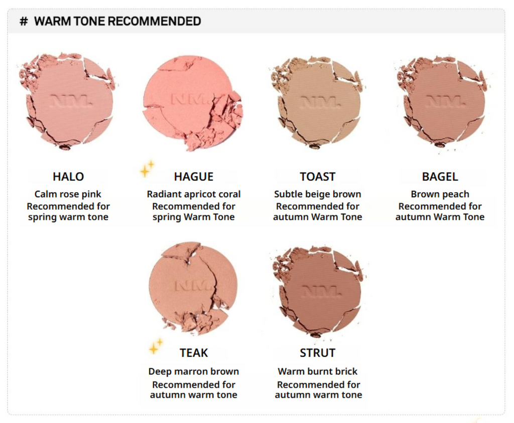 NAMING. Fluffy Powder Blush (Set/Single) (16 Options)