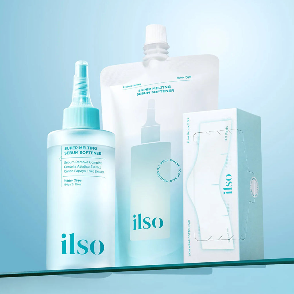 ilso Super Melting Sebum Softener 150ml (+ Refill 150ml +Cotton Pads 40P )