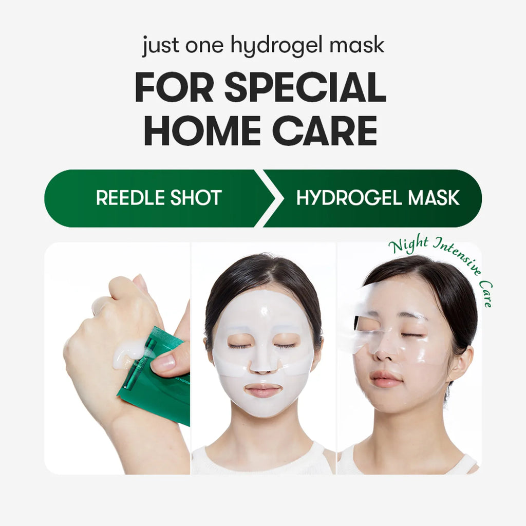 VT Color Reedle Shot 100 2Step Hydrogel Mask Sheet 1ea (5 Options)