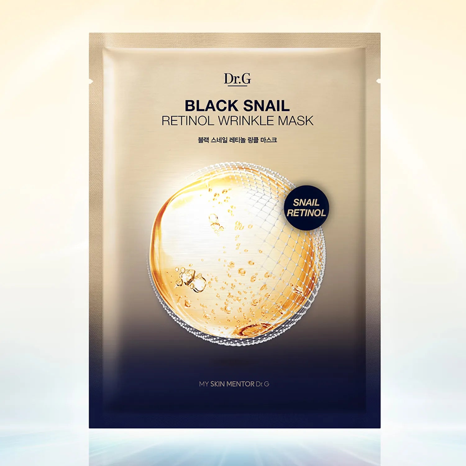 Dr.G Black Snail Retinol Wrinkle Mask 4P (+1P Set)