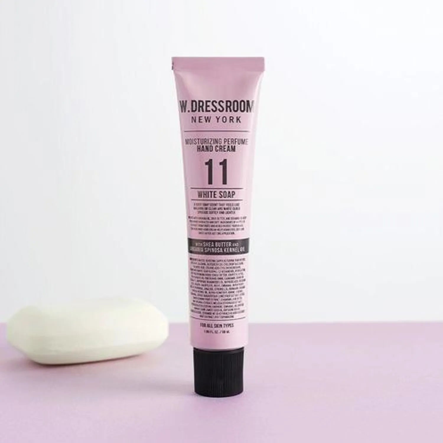 W.DRESSROOM Moisturizing Perfume Hand Cream 50g No.11 White Soap