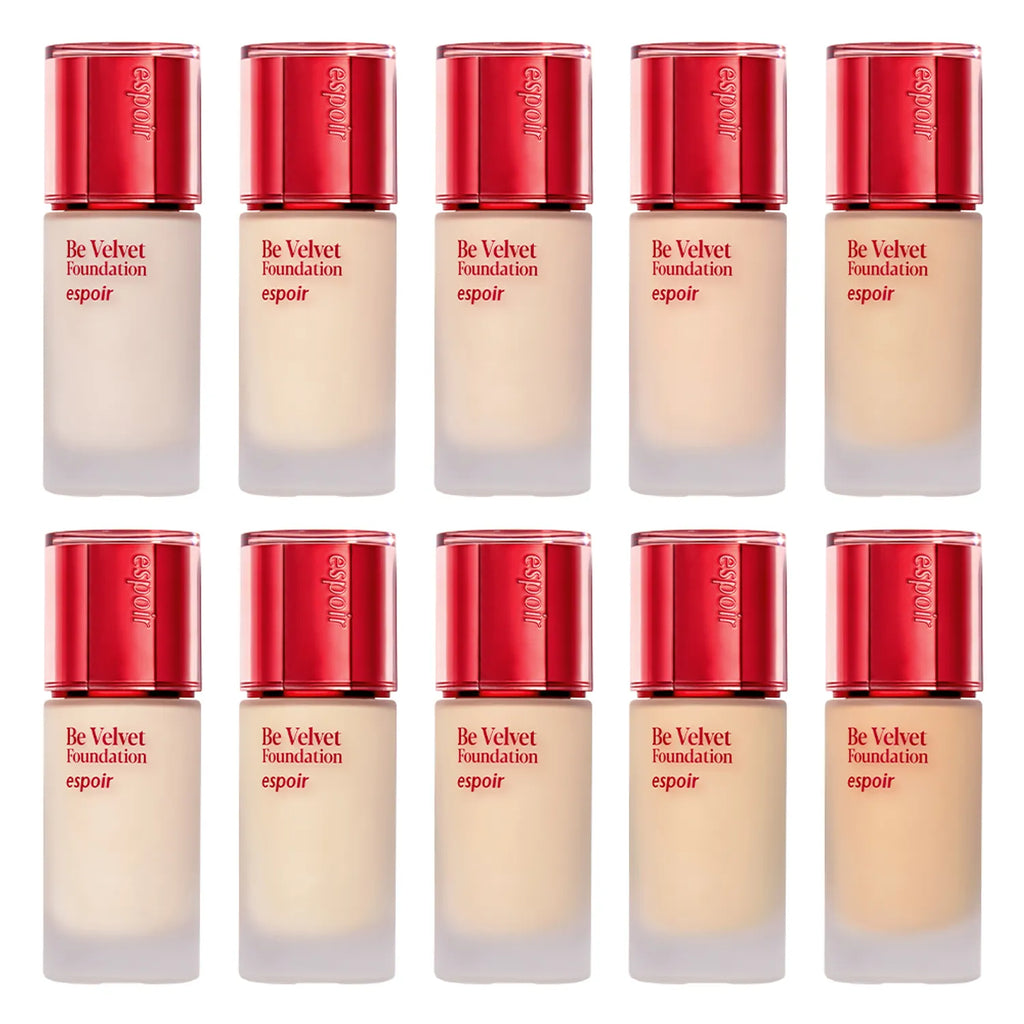 espoir Be Velvet Foundation 30g (10 Options)