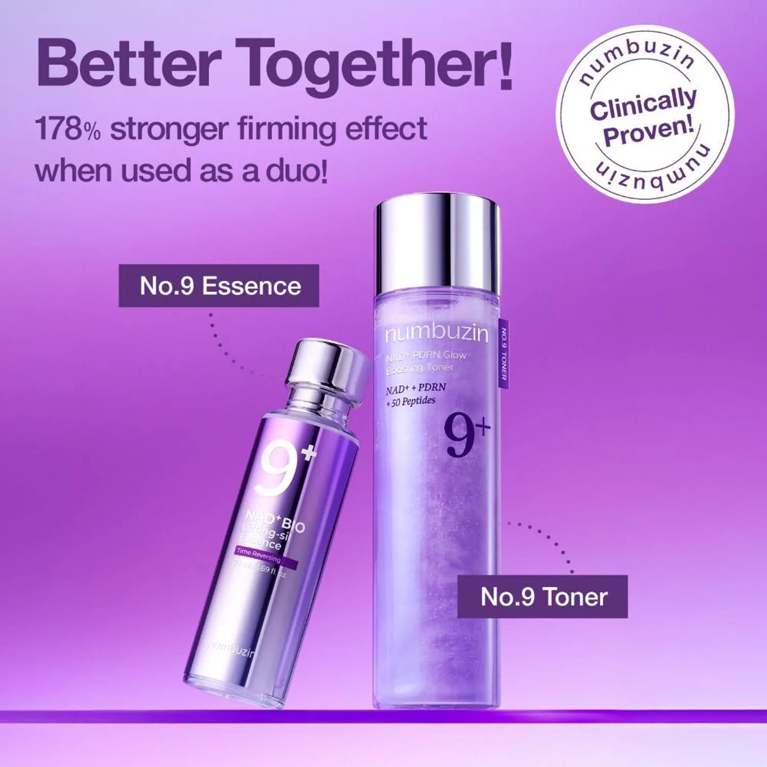 numbuzin No. 9 NAD PDRN Glow Treatment Toner 150ml