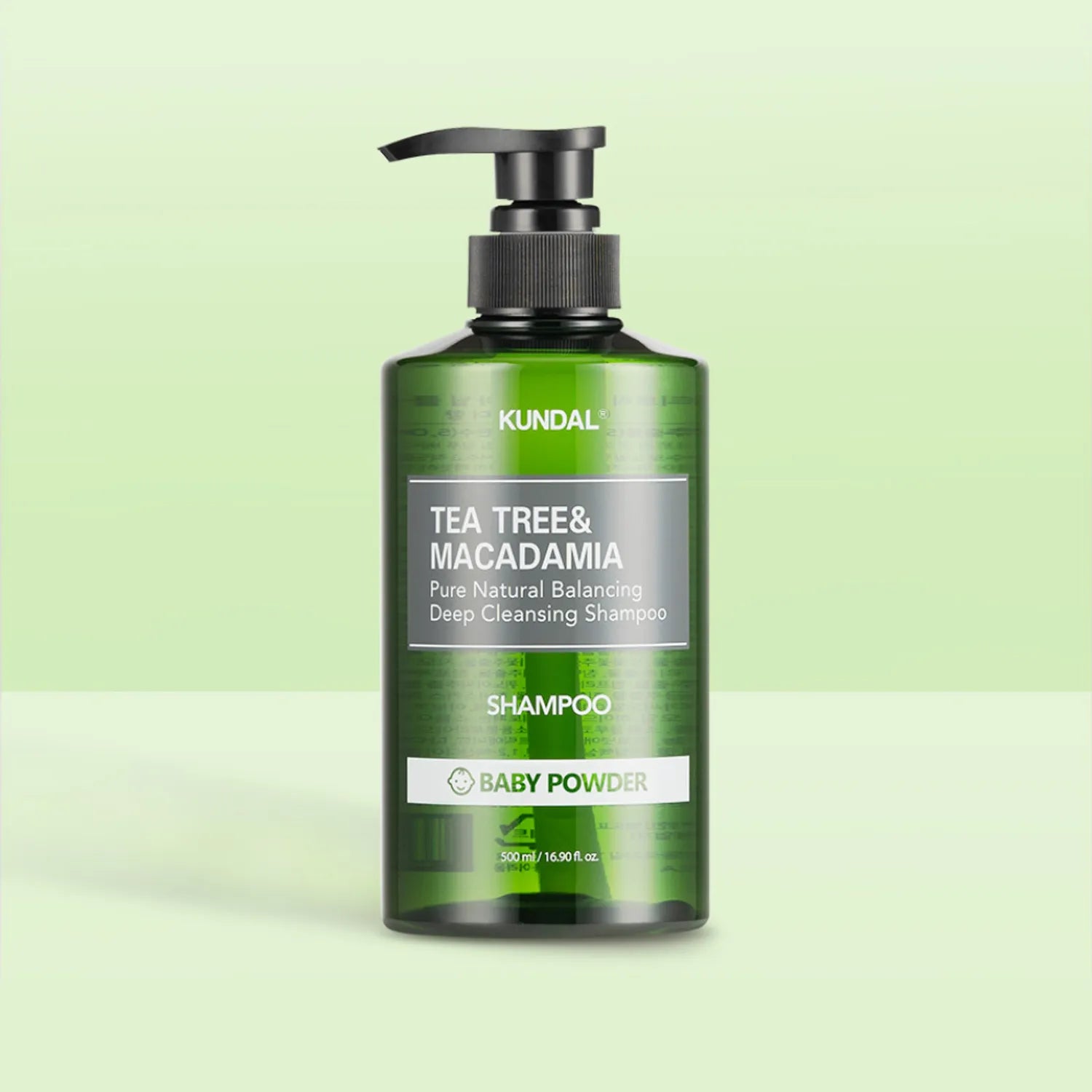 KUNDAL Tea Tree & Macadamia Deep Cleansing Shampoo For Oily Scalp 500ml