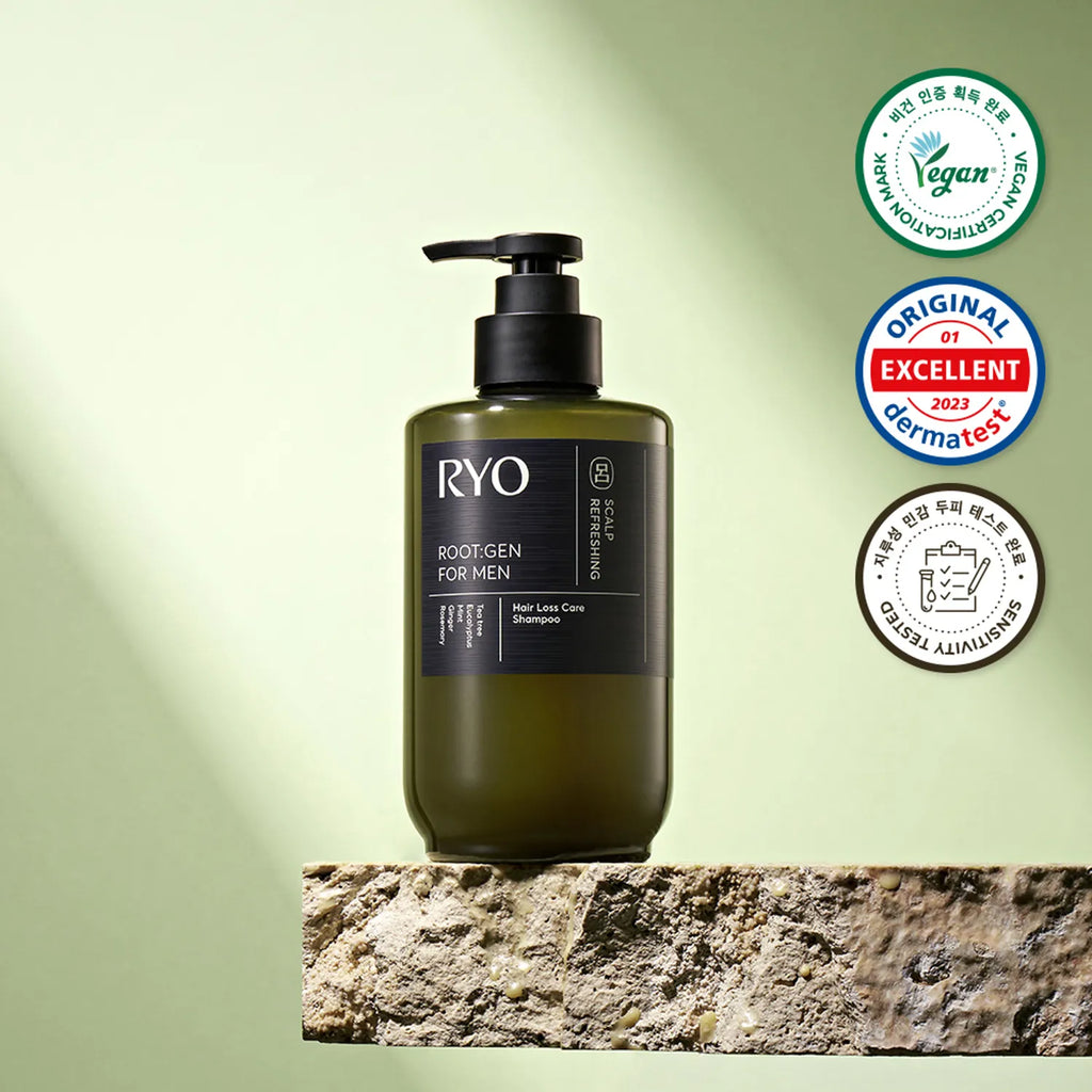 Ryo Root:Gen Scalp Care Shampoo for man 353mL