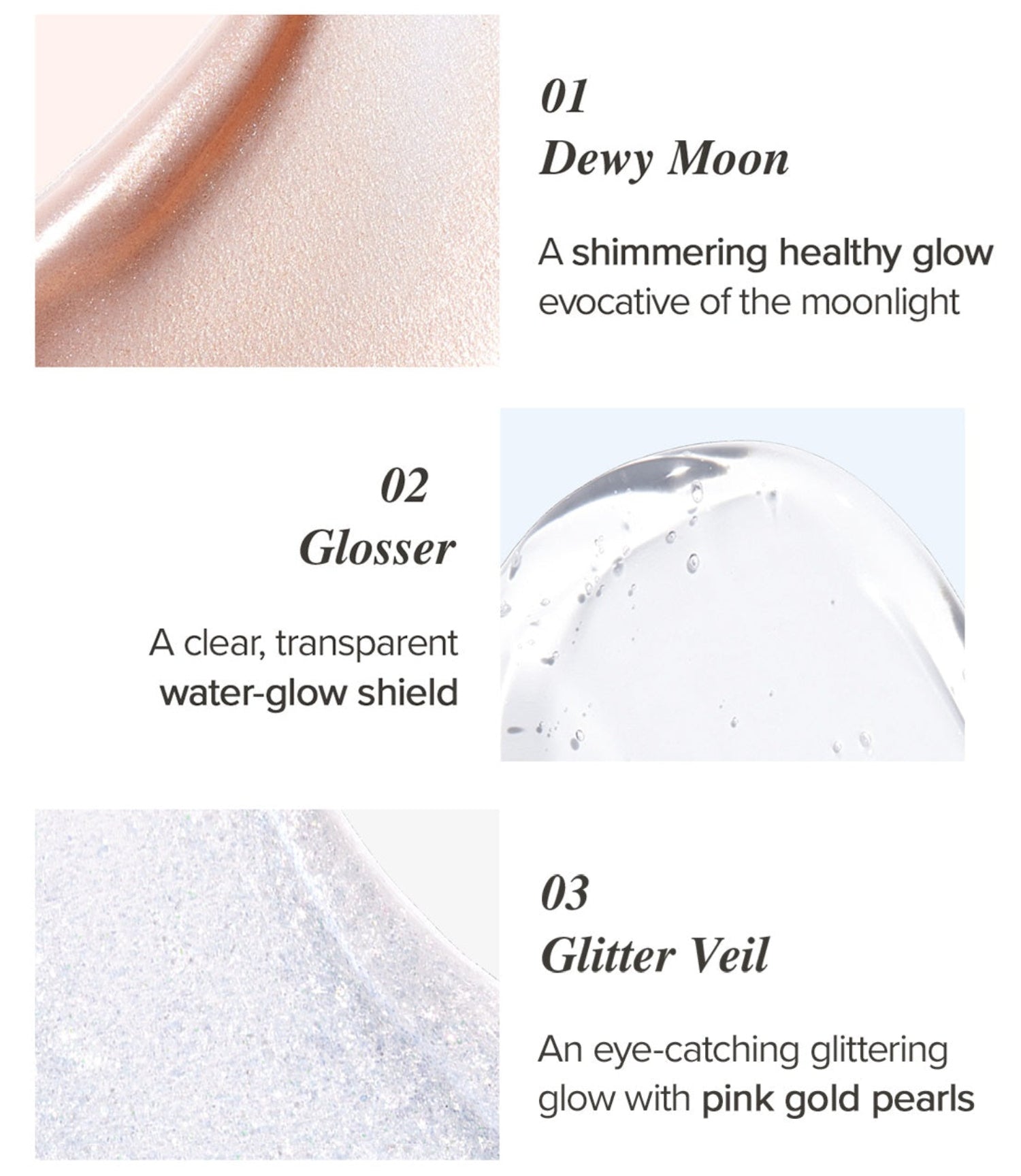 Glint by VDIVOV Liquid Highlighter 3.0g (3 Options)