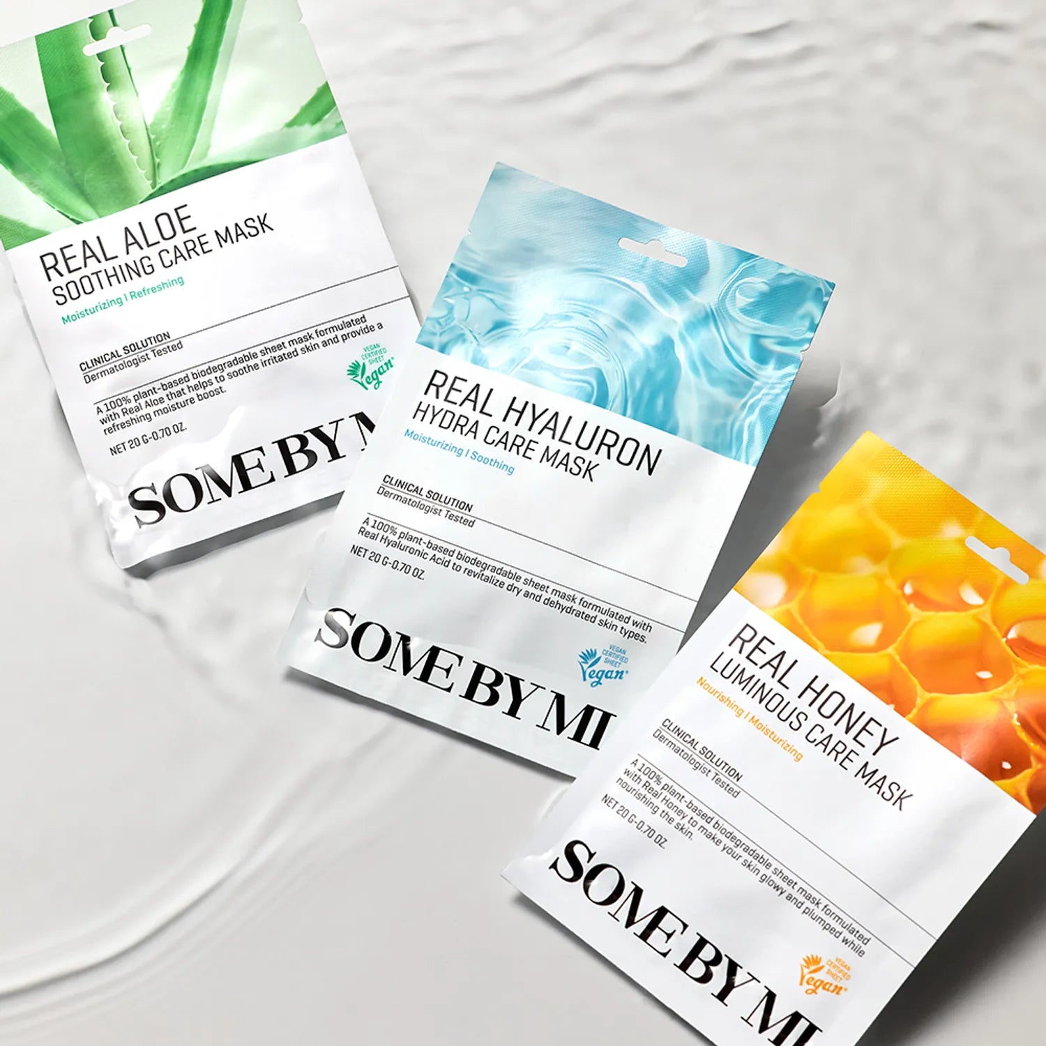 SOME BY MI Real AHA-BHA-PHA Calming Care Mask Sheet 1P