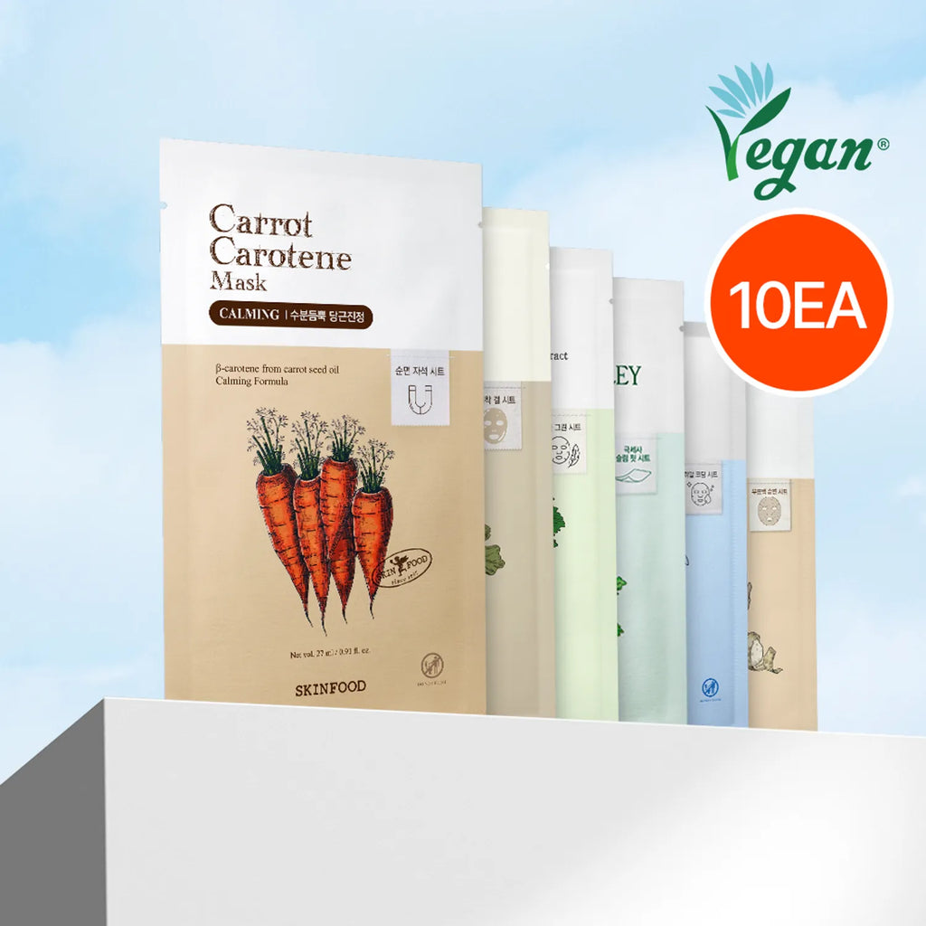 SKINFOOD Mask Sheet 7+3ea Special Set (2 Options)