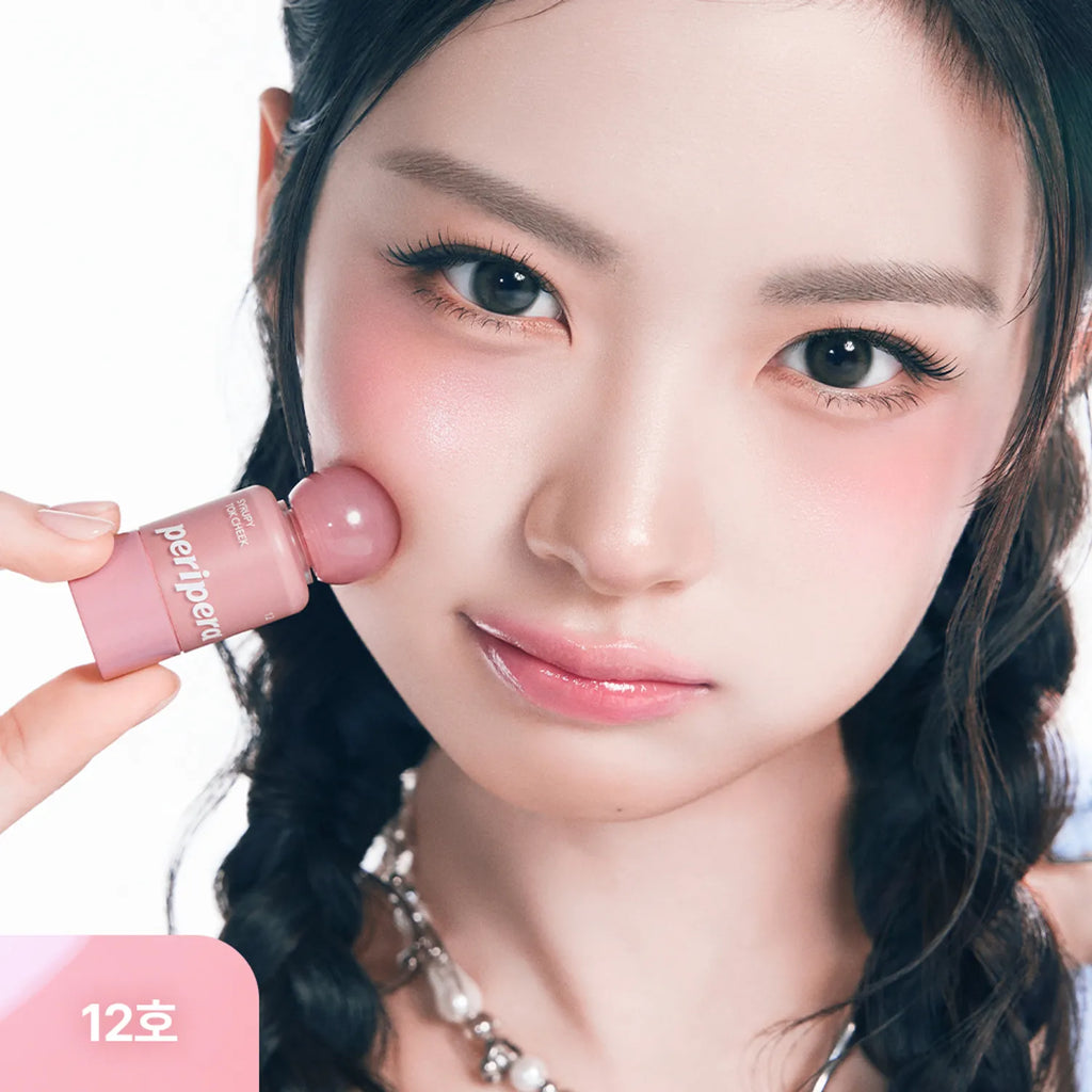 peripera Syrupy Tok Cheek Set (+Cap Cover) (Set/Single)  (10 Options)