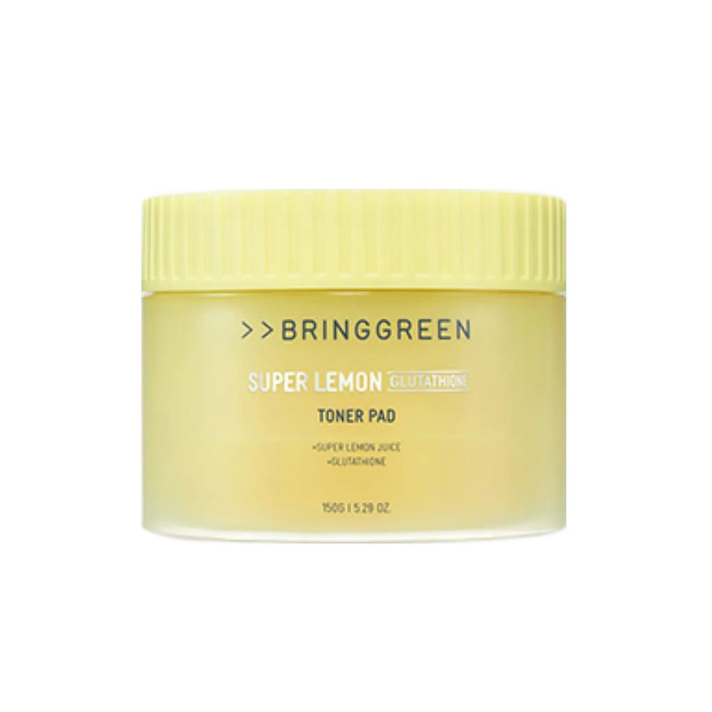 BRING GREEN Super Lemon Glutathione Toner Pad Refill Set(+90EA)