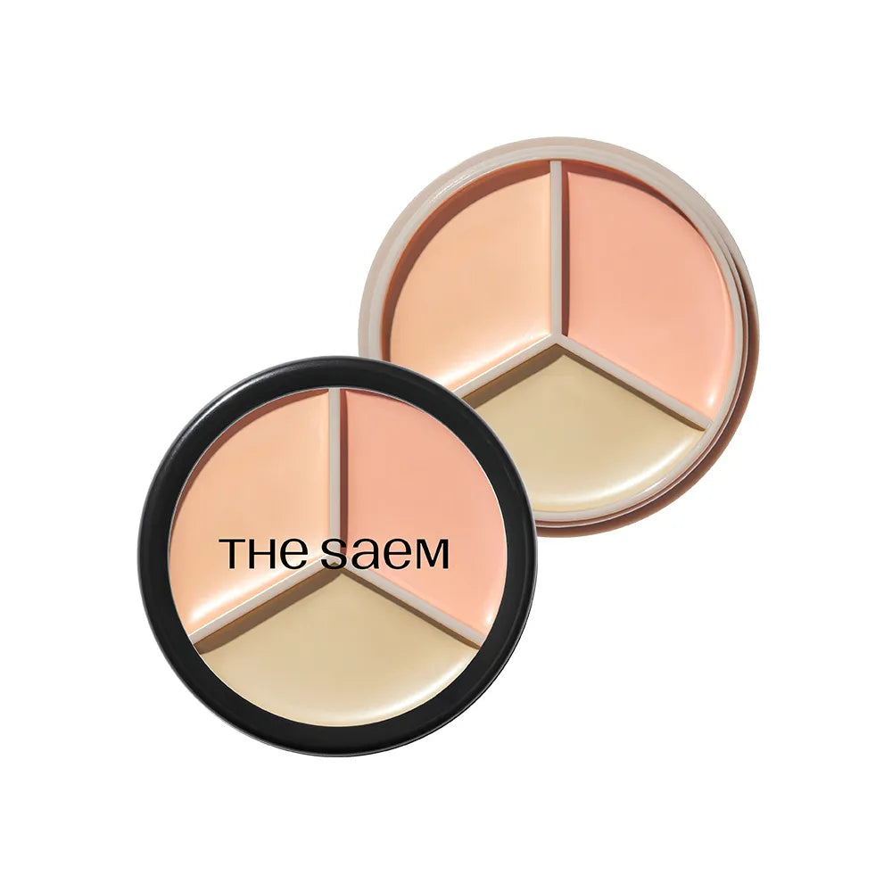 THE SAEM Cover Perfection Triple Pot Concealer (10 Options)
