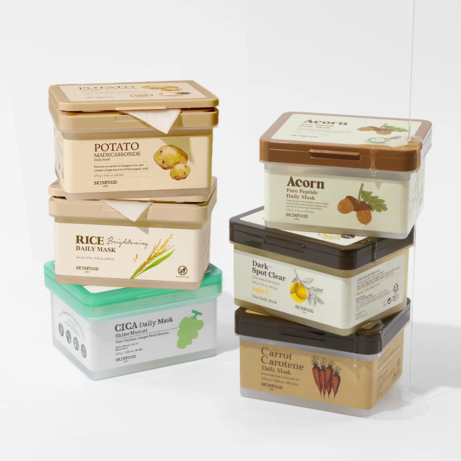 SKINFOOD Daily Mask Sheet 30ea (5 Options)