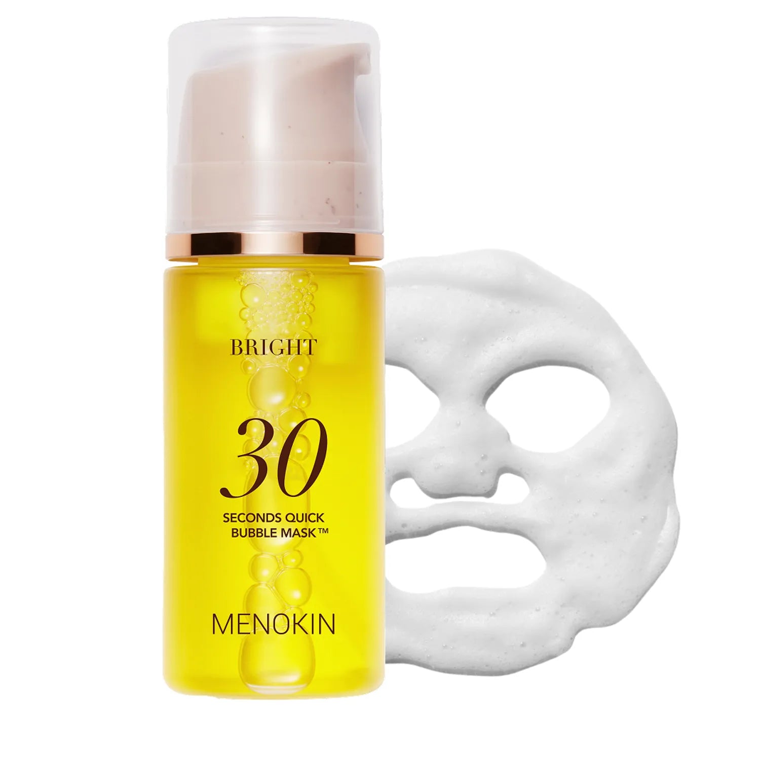 MENOKIN 30 Seconds Quick Bubble Mask Bright 95ml