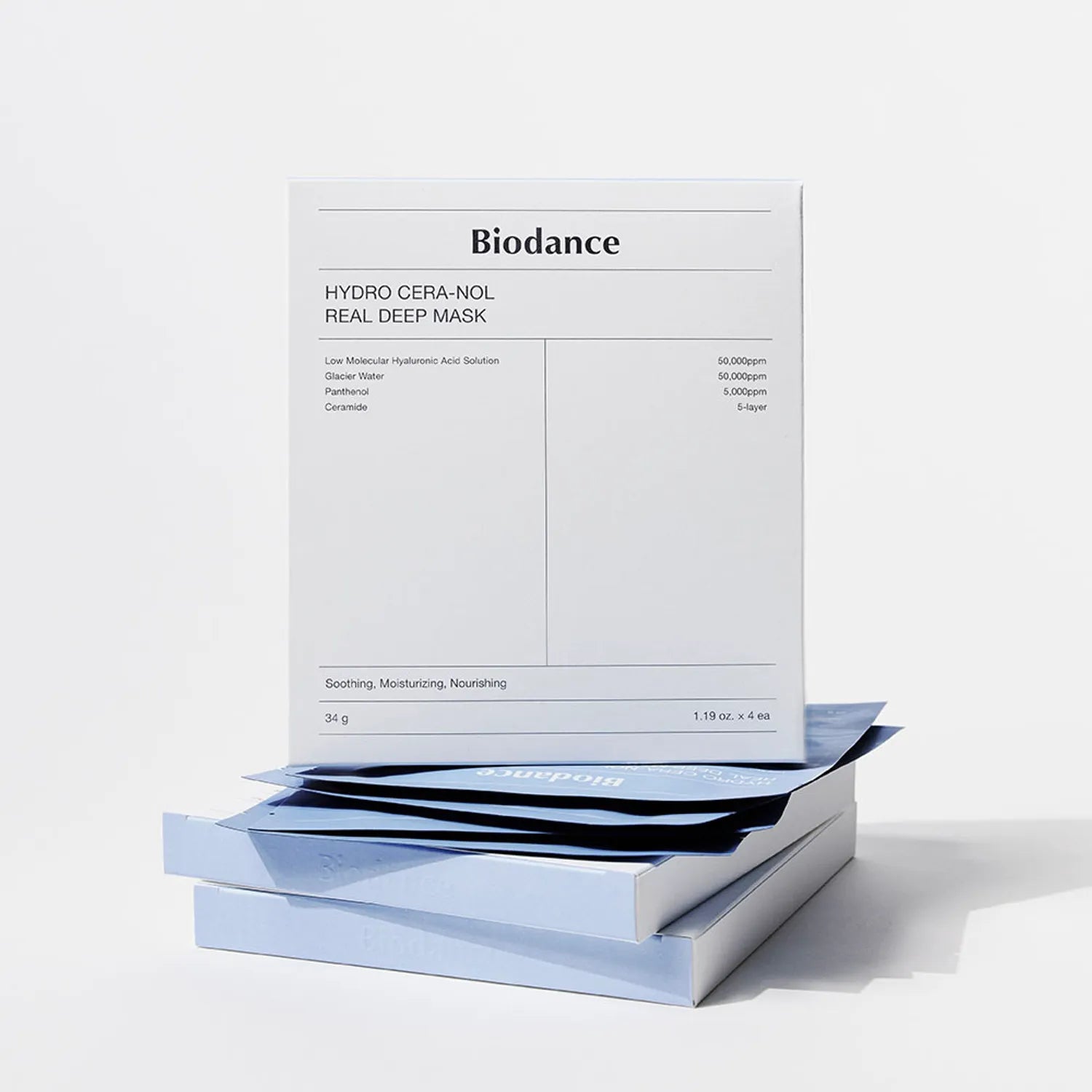 BIODANCE Hydro Cera-Nol Real Deep Mask Sheet 4P